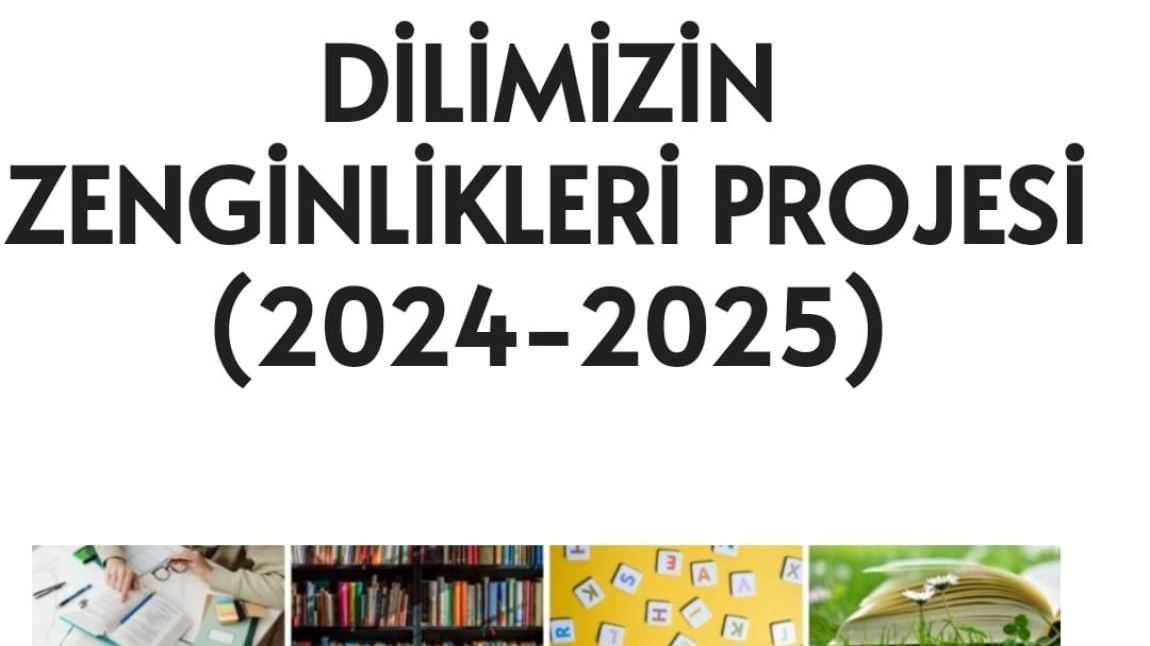 DİLİMİZİN ZENGİNLİKLERİ  PROJESİ 